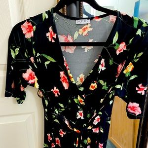Maternity Floral Dress Knee length